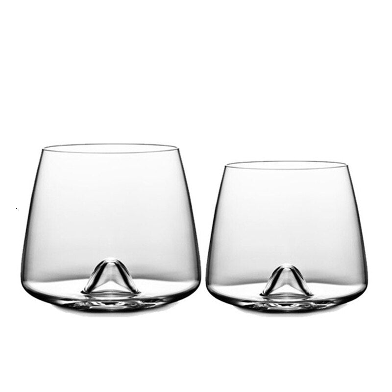 Whiskey Tumbler Glass 325ml, Flat Bottom Glasses